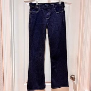 Ralph Lauren Blue Label Women's Dark Wash Bootcut Tribeca 114 Jeans Size 30